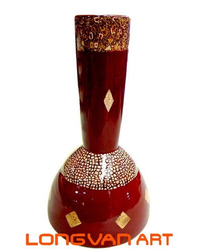 Lacquer Decorative vase